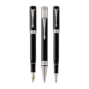 Parker Duofold Classic Core Black Centennial CT Pen The Stationers